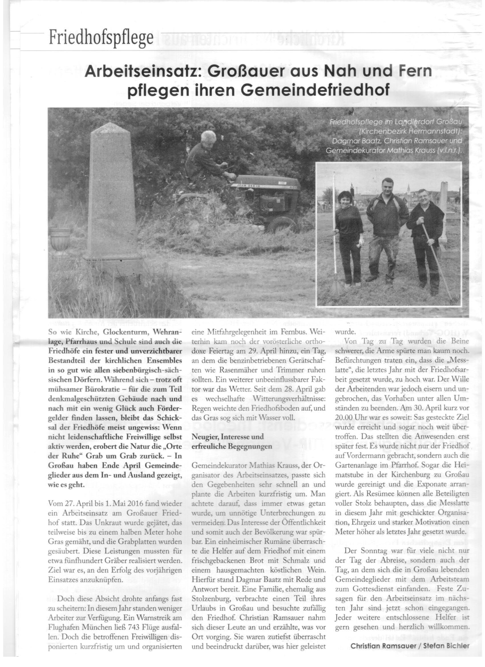 beitrag friedhof