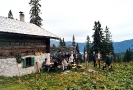 di39 Zwischenrast- beim Aufstieg zum Berggottesdienst